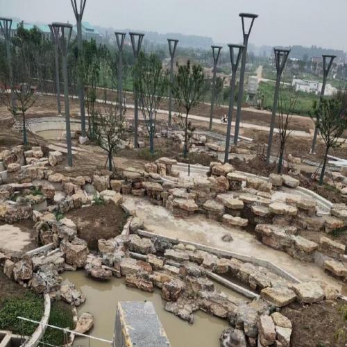 河道驳岸挡土