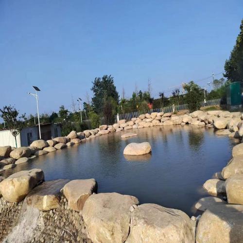 河道驳岸挡土
