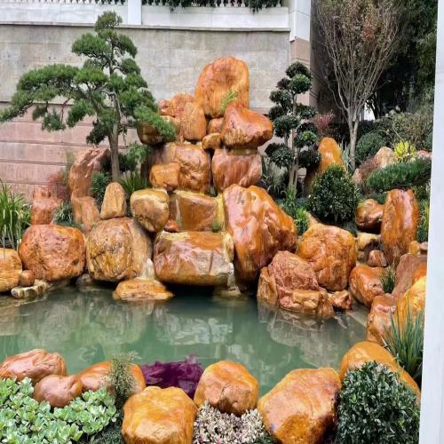 精于假山制作